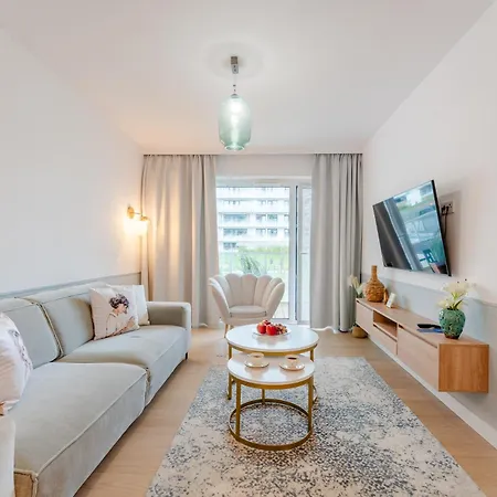 Apartman B014 White Moon - Basen Bawialnia Fitnes Parking W Cenie Polanki Aqua -