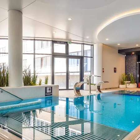 B014 White Moon - Basen Bawialnia Fitnes Parking W Cenie Polanki Aqua - Apartman *